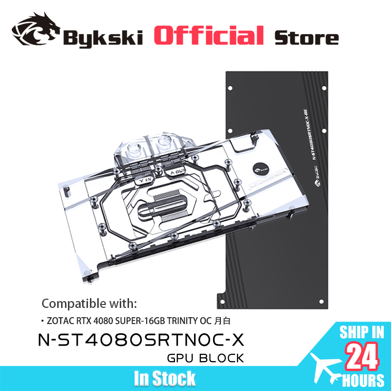 Rtx 4080 Super 16Gb - Bykski N-ST4080SRTNOC-X Blok GPU do karty