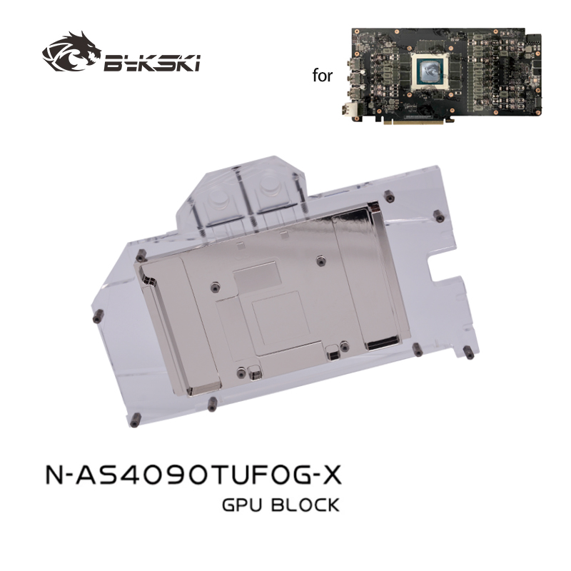 Rtx 4090 Water Block - Bykski GPU Water Block dla karty