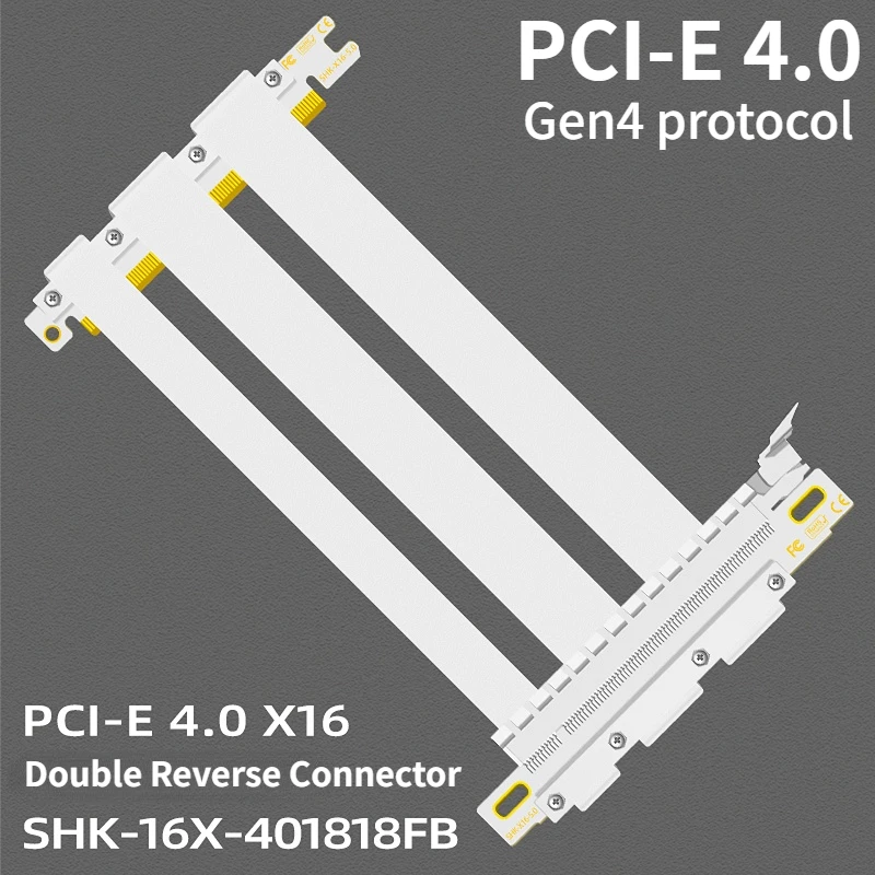 Itx Gpu Riser Pcie 4.0 16X - Zupełnie nowy kabel PCI Express 4.0