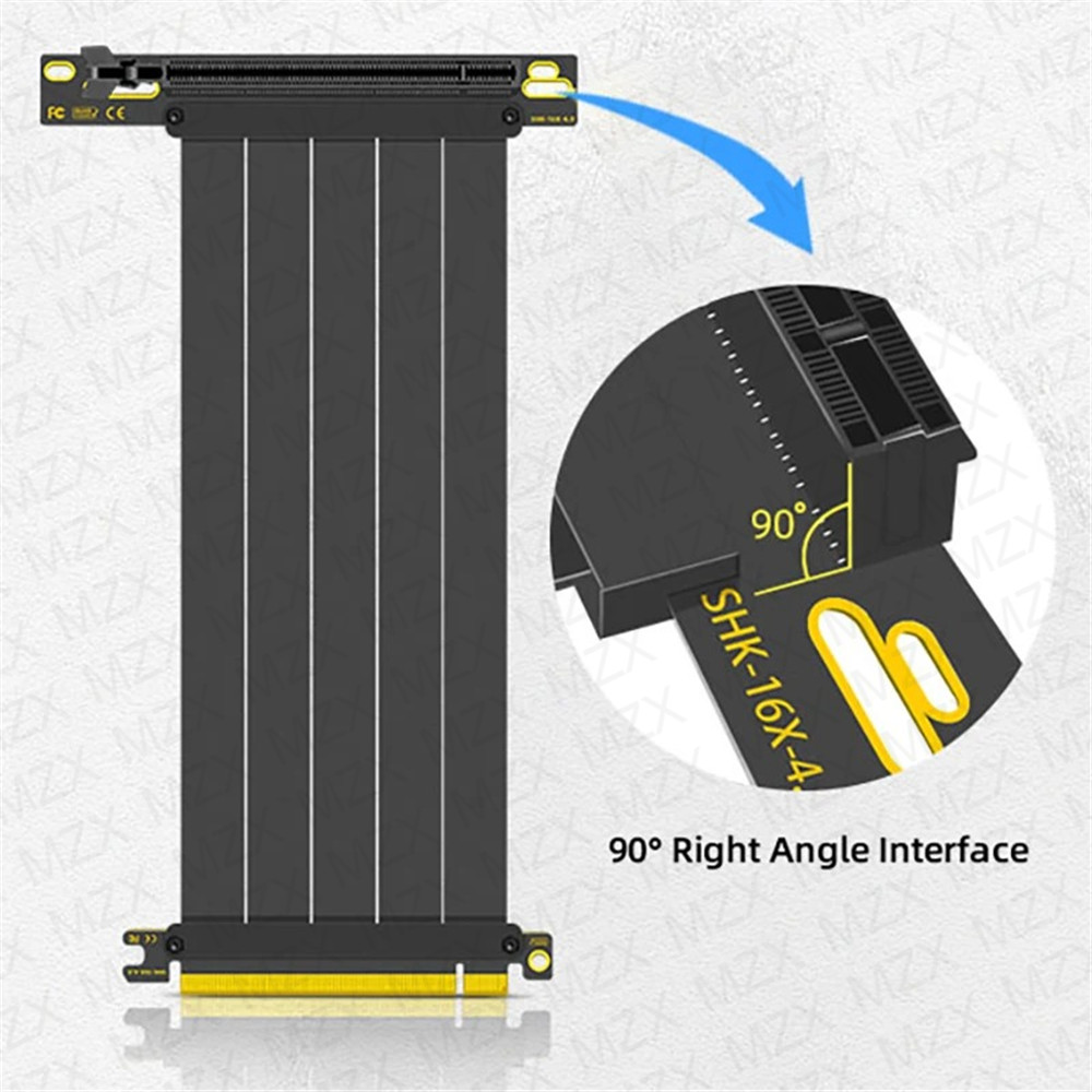 MZX PCIE 4.0 3.0 16X Riser Cab – Itx Gpu Riser Pcie 4.0 16X recenzja i cena
