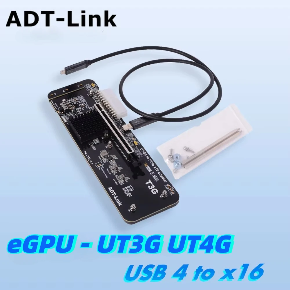 UT4G Zewnętrzna karta graficzn – Gpu External Dock Egpu Thunderbolt 4 recenzja i cena