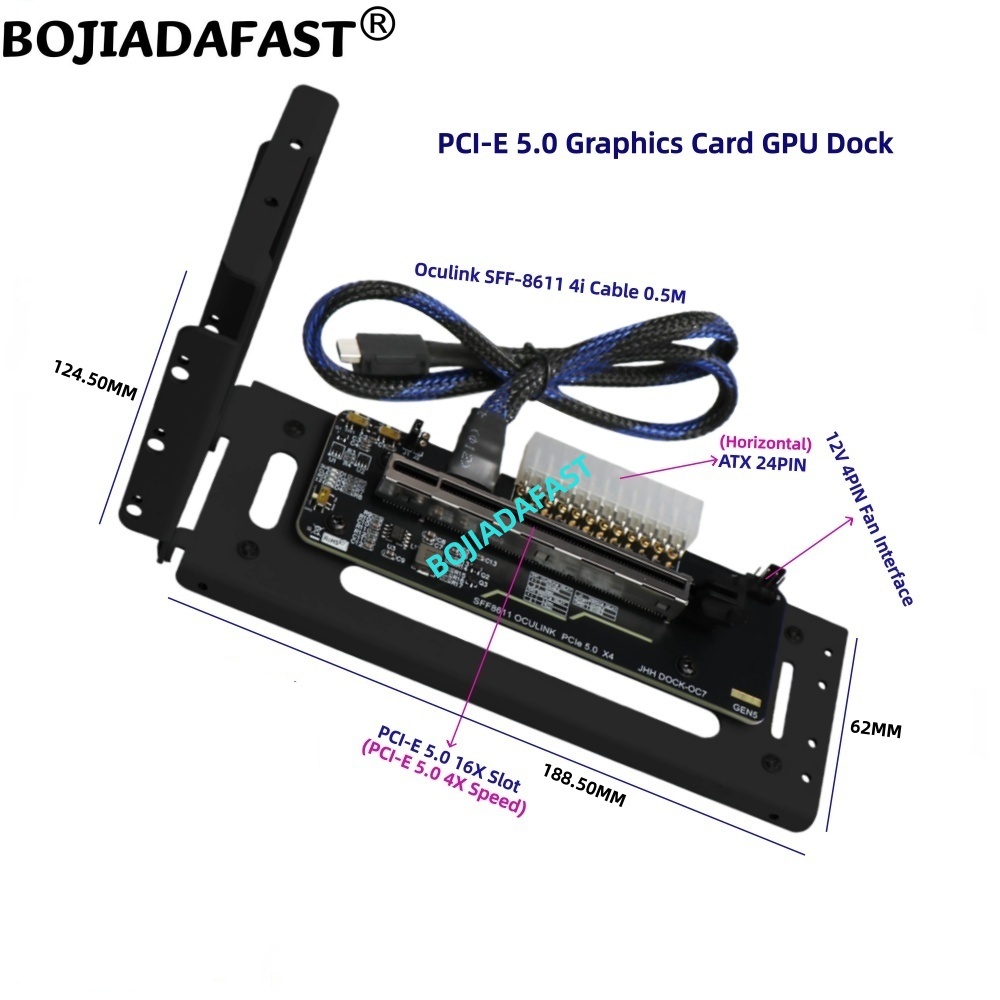 Karta adaptera PCI-E 5.0 16X G – Pcie 5.0 Gpu Riser Cable recenzja i cena