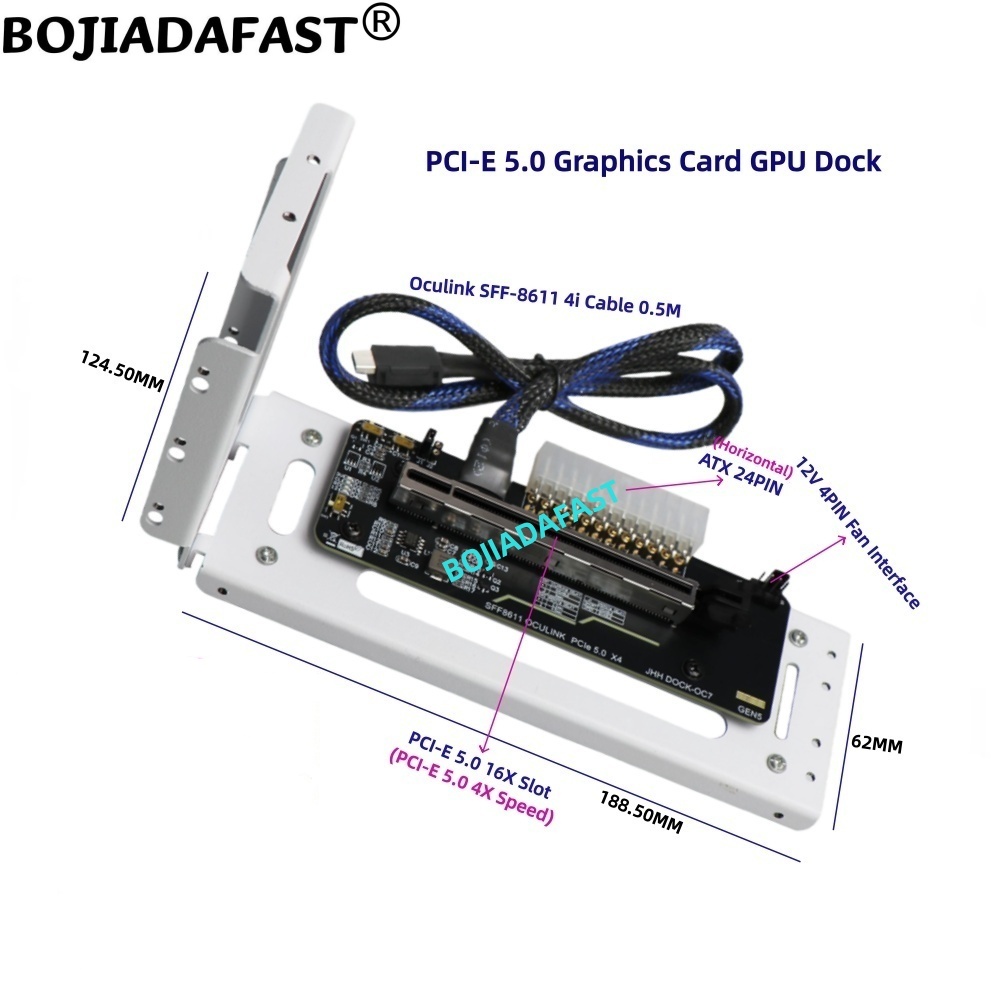 Karta adaptera PCI-E 5.0 16X G – Pcie 5.0 Gpu Riser Cable recenzja i cena