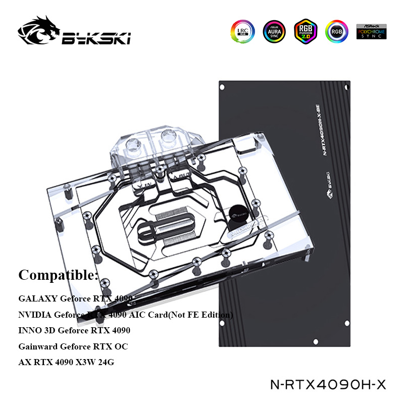 Blok wodny Bykski do kart graf – Rtx 4090 Water Block recenzja i cena