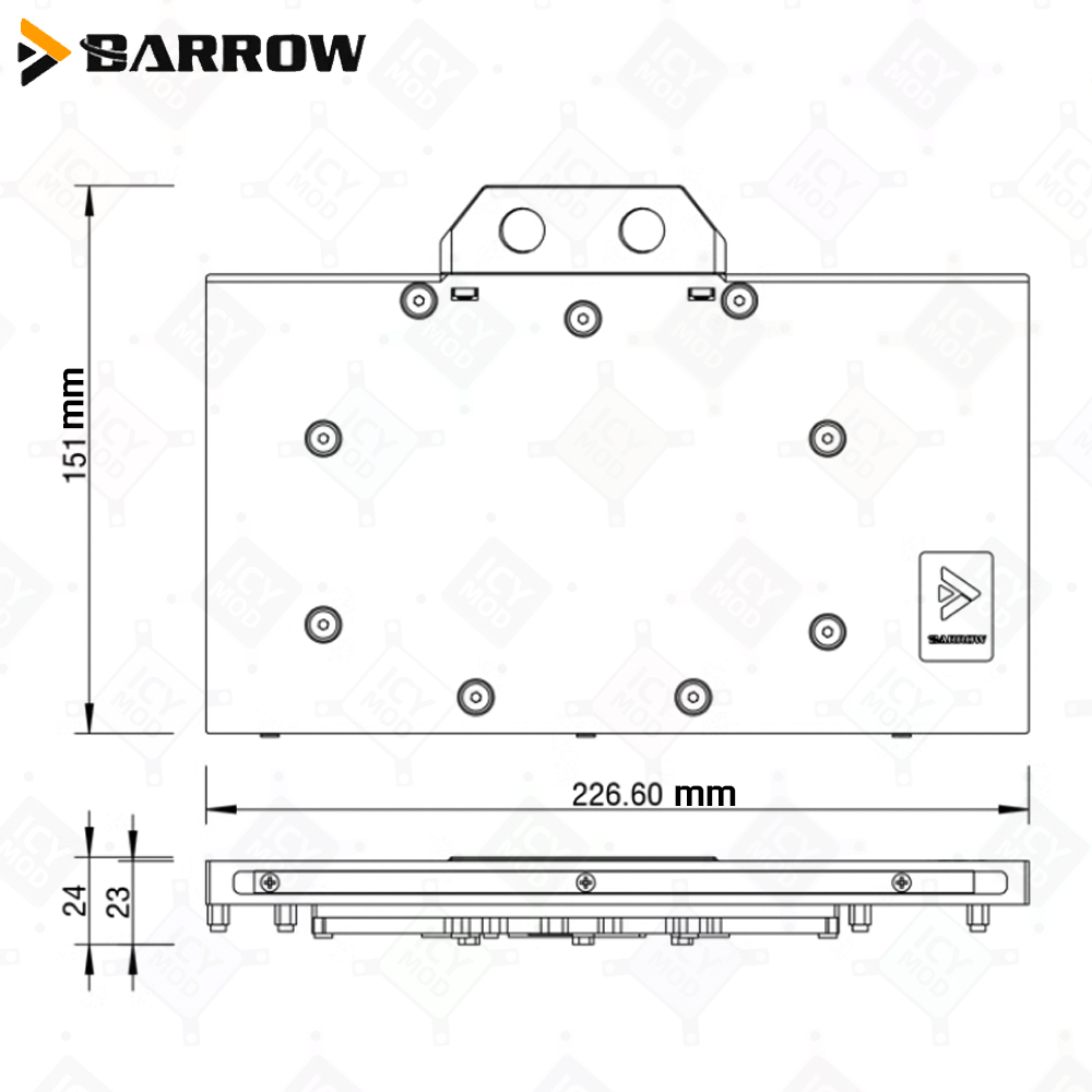 Blok chłodnicy wodnej Barrow G – Rtx 4090 Water Block recenzja i cena