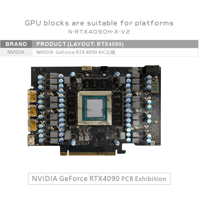 Blok GPU Bykski dla karty graf – Rtx 4090 Water Block recenzja i cena